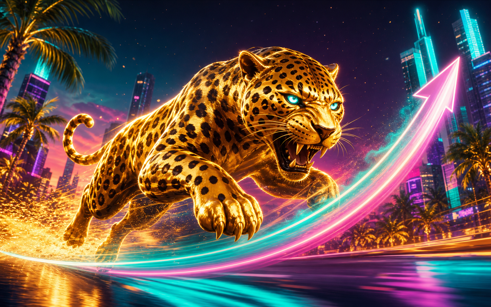 Turbo Jaguar slot en KO888 México